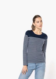 NŐI HOSSZÚ UJJÚ BRETON CSÍKOS FELSŐ NŐI HOSSZÚ UJJÚ BRETON CSÍKOS FELSŐ