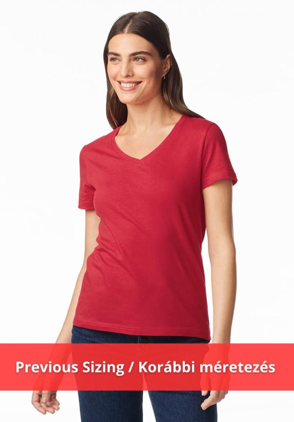 U GIL64V00-EX - SOFTSTYLE™ NŐI V-NYAKÚ PÓLÓ U GIL64V00-EX - SOFTSTYLE™ NŐI V-NYAKÚ PÓLÓ
