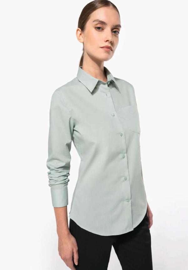 U KA549 - JESSICA - NŐI HOSSZÚ UJJÚ KÖNNYEN KEZELHETŐ POLYCOTTON POPLIN ING U KA549 - JESSICA - NŐI HOSSZÚ UJJÚ KÖNNYEN KEZELHETŐ POLYCOTTON POPLIN ING