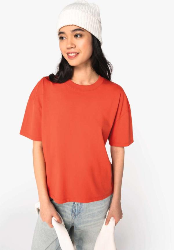 U NS313 - NŐI KÖRNYEZETBARÁT OVERSIZED PÓLÓ