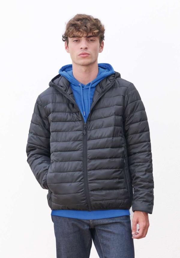U SO04444 - SOL'S STREAM HOODED - LIGHTWEIGHT KAPUCNIS BÉLELT FÉRFI KABÁT