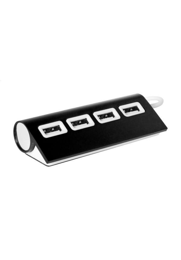 AP AP781137 - Wudge USB hub - Fekete / Fehér