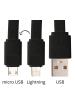 AP AP810422 - Stash USB töltőkábel - Fekete