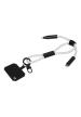 AP AP864134 - CuffCharge 60 W-os RPET mobiltartós csuklópánt kábellel - Fehér