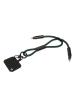 AP AP864134 - CuffCharge 60 W-os RPET mobiltartós csuklópánt kábellel - Sötét Zöld