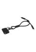 AP AP864134 - CuffCharge 60 W-os RPET mobiltartós csuklópánt kábellel - Fekete