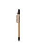 AP AP718189 - CreaClip Eco golyóstoll - Fekete / Natúr AP AP718189 - CreaClip Eco golyóstoll - Fekete / Natúr