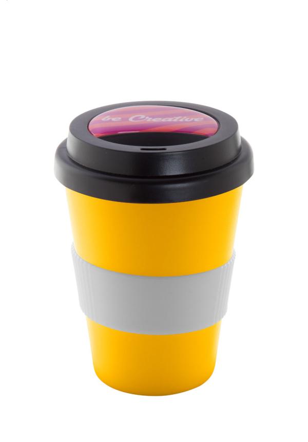 AP AP892007 - CreaCup Mini egyediesíthető thermo pohár - Sárga AP AP892007 - CreaCup Mini egyediesíthető thermo pohár - Sárga