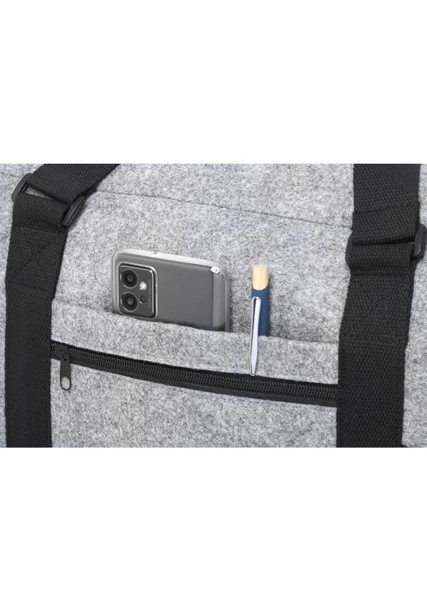 AP AP800574 - Refelt Travel RPET filc sporttáska - Szürke