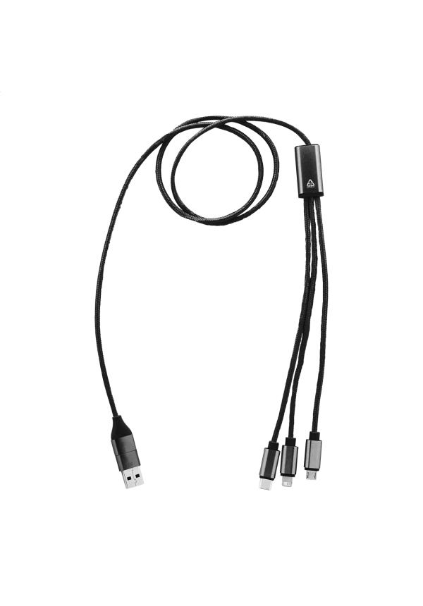 AP AP864059 - Ralong USB töltőkábel - Fekete