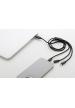 AP AP864059 - Ralong USB töltőkábel - Fekete