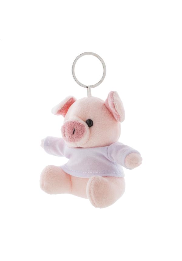 AP AP800056 - PigFob plüss malac kulcstartó - Pink