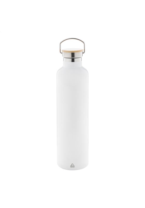 AP AP808309 - Renaslu XL újrahasznosított rozsdamentes acél termosz - Fehér