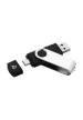 AP AP864123 - TwistDrive Plus RABS OTG USB memória - Fekete
