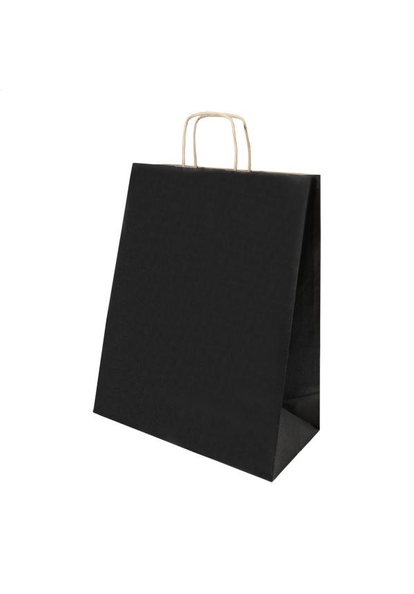 AP AP719608 - Papbag L papír ajándéktáska, nagy - Fekete