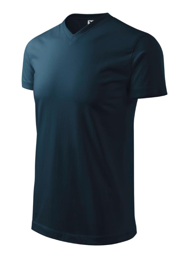 A 111 - Heavy V-neck - tengerészkék