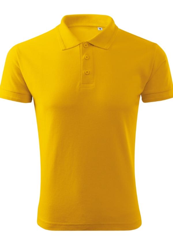 A F03 - Pique Polo Free - sárga A F03 - Pique Polo Free - sárga