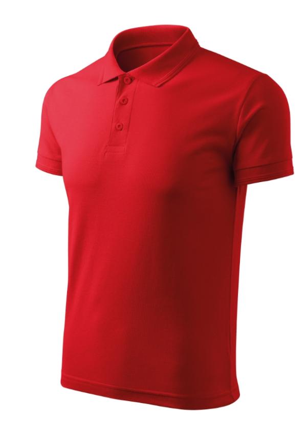 A F03 - Pique Polo Free - piros A F03 - Pique Polo Free - piros
