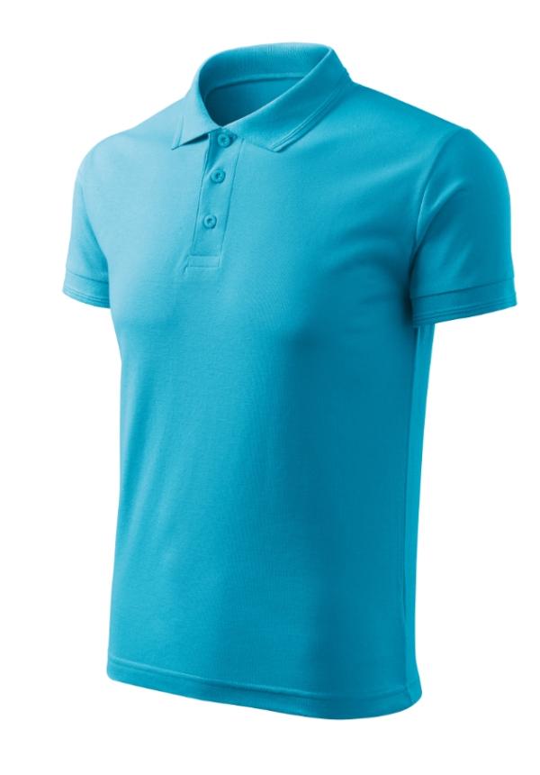 A F03 - Pique Polo Free - türkiz A F03 - Pique Polo Free - türkiz