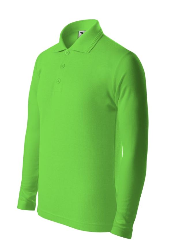 A 241 - Pique Polo LS - almazöld