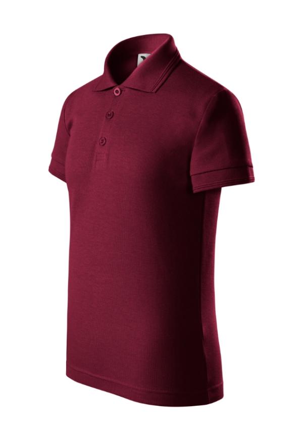 A 222 - Pique Polo - garnet A 222 - Pique Polo - garnet