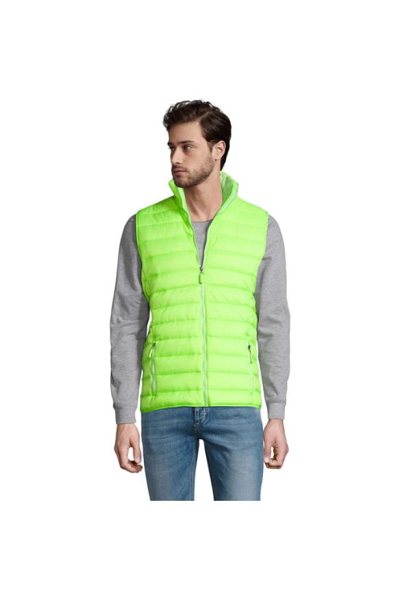 MO S01436 - WAVE MEN férfi mellény - Neon Lime