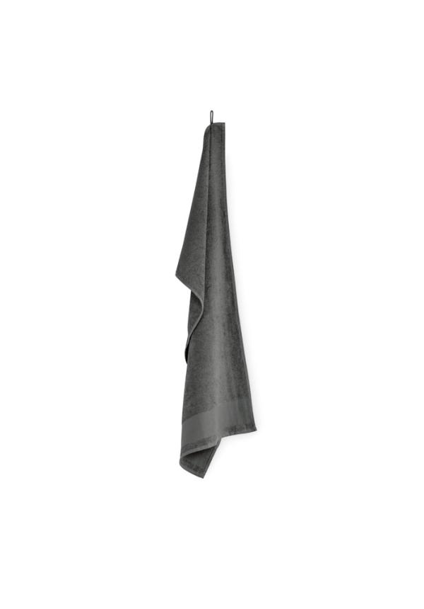 MO MO2765 - Pamut kéztörlő 50x100 cm - Kőszürke