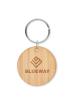 MO MO6977 - Kerek bambusz kulcstartó - Fa