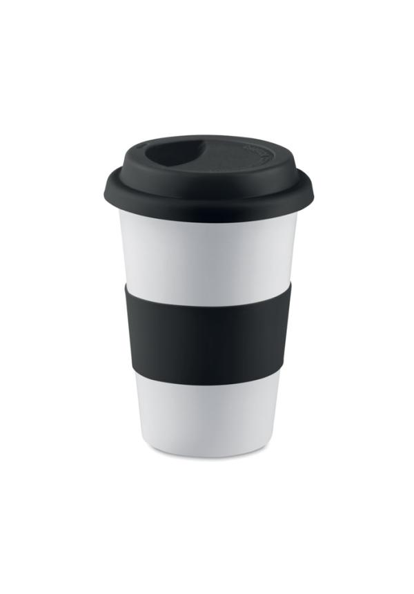 MO MO7683 - Kerámia bögre 400 ml - Fekete