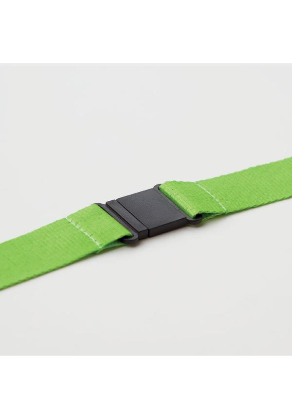 MO MO9661 - Nyakpánt fém kapoccsal 25 mm - Lime