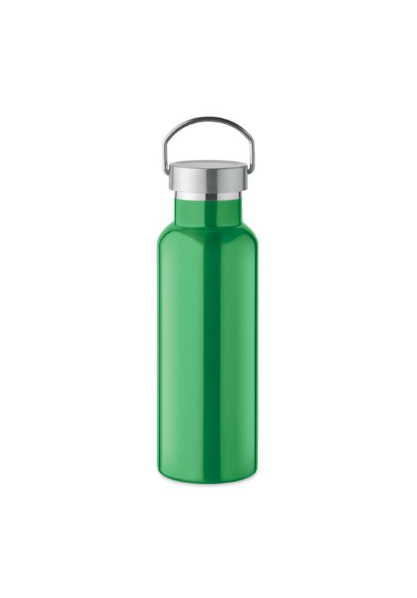 MO MO2107 - Duplafalú palack 500 ml - Zöld