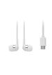 MO MO2240 - USB-C csatlakozós fülhallgató. - Fehér