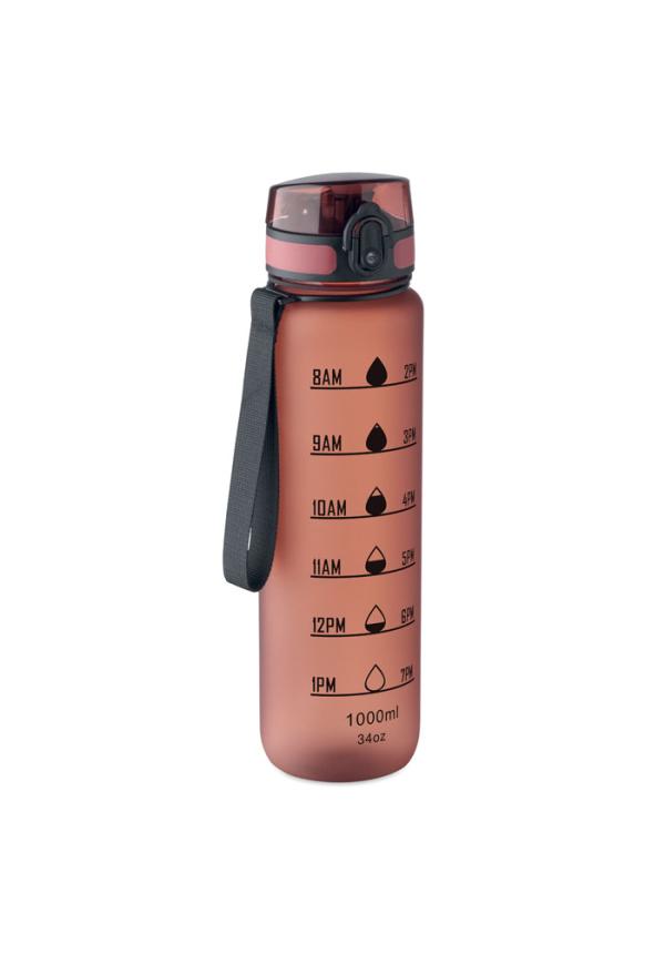 MO MO2672 - RPET sportkulacs 1 l - Bordó
