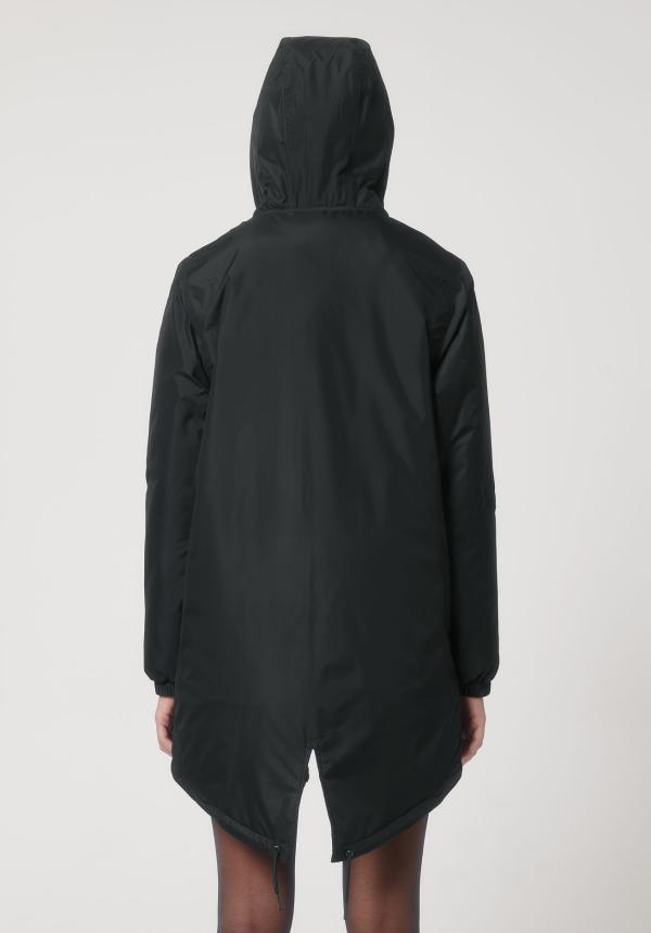 S STJU841 - Padded Parker - Black (C002) S STJU841 - Padded Parker - Black (C002)
