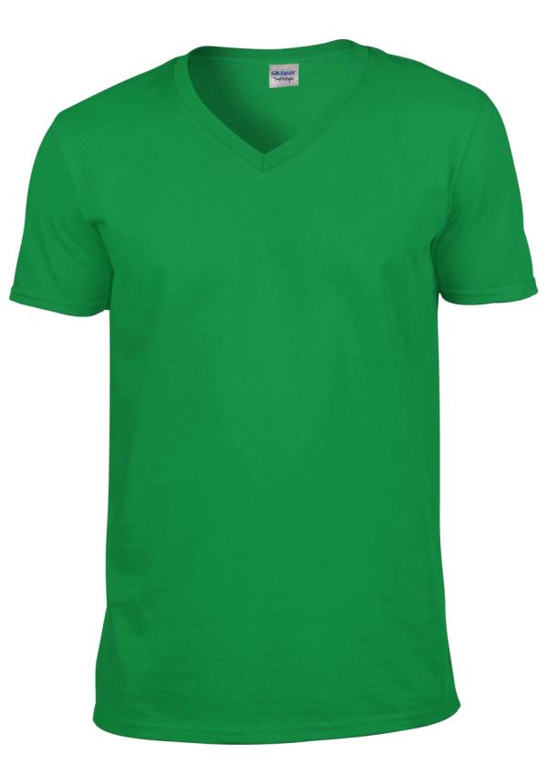 U GI64V00 - SOFTSTYLE™ FELNŐTT V-NYAKÚ PÓLÓ - Irish Green