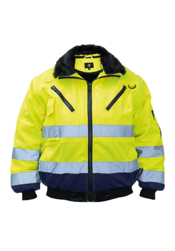 U KXPJ - 4 AZ 1-BEN PILÓTA DZSEKI - Hi-Vis Yellow/Navy U KXPJ - 4 AZ 1-BEN PILÓTA DZSEKI - Hi-Vis Yellow/Navy