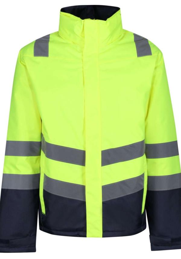 U RETRA219 - HI-VIS PRO KÉTTÓNUSÚ HŐSZIGETELT PARKA - Yellow/Navy U RETRA219 - HI-VIS PRO KÉTTÓNUSÚ HŐSZIGETELT PARKA - Yellow/Navy
