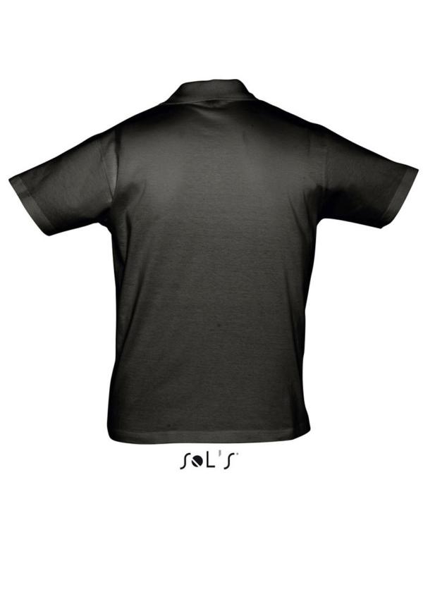 U SO11377 - SOL'S PRESCOTT - FÉRFII GALLÉROS PÓLÓ - Deep Black