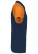 U KA226 - BASEBALL KONTRASZTOS GALLÉROS PÓLÓ - Navy/Orange