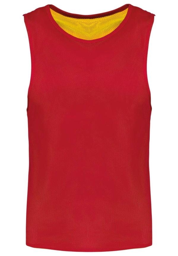 U PA042 - MULTI-SPORT KIFORDÍTHATÓ MEGKÜLÖNBÖZTETŐ MELLÉNY - Sporty Red/Sporty Yellow