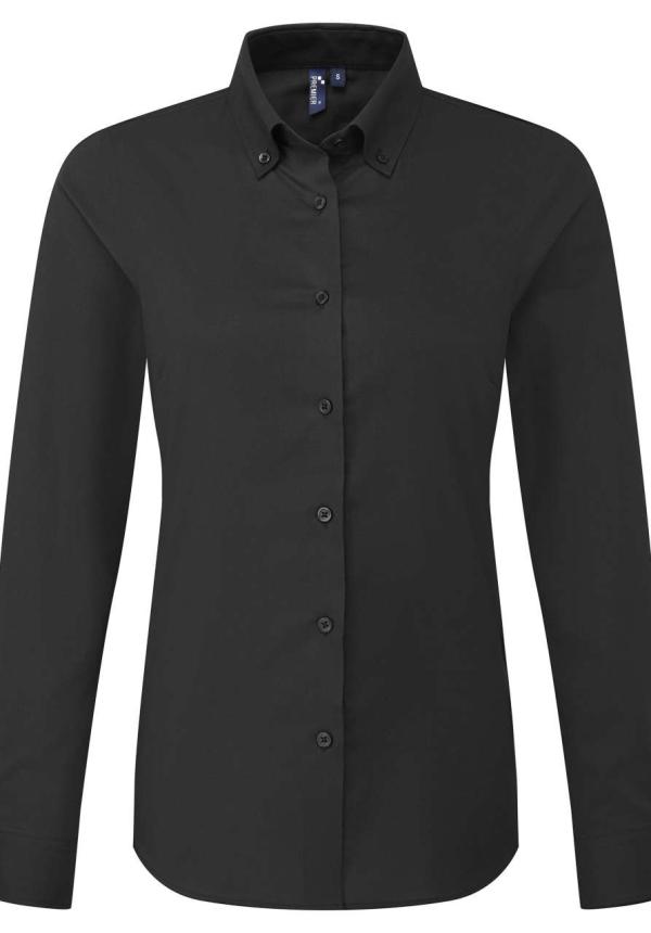 U PR384 - 'SUPREME' NŐI HOSSZÚ UJJÚ OXFORD ING - Black U PR384 - 'SUPREME' NŐI HOSSZÚ UJJÚ OXFORD ING - Black