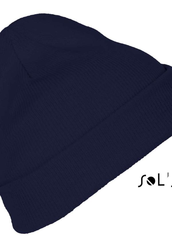 U SO01664 - SOL'S PITTSBURGH - EGYSZÍNŰ SAPKA FELHAJTOTT SZEGÉLLYEL - French Navy