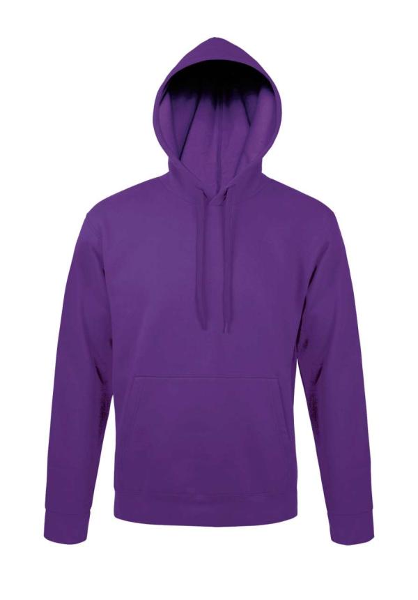 U SO47101 - SOL'S SNAKE - UNISZEX KAPUCNIS PULÓVER - Dark Purple