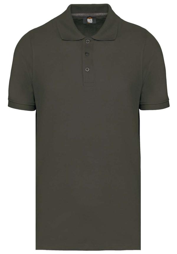 U WK274 - FÉRFI RÖVID UJJÚ GALLÉROS PÓLÓ - Dark Khaki U WK274 - FÉRFI RÖVID UJJÚ GALLÉROS PÓLÓ - Dark Khaki