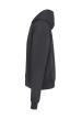 U AWJH125 - SIGNATURE HEAVYWEIGHT CIPZÁRAS KAPUCNIS PULÓVER - Solid Charcoal