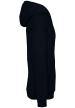 U NS408 - UNISZEX OVERSIZED KAPUCNIS PULÓVER - Black U NS408 - UNISZEX OVERSIZED KAPUCNIS PULÓVER - Black