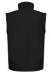 U RETRA844 - ABLAZE NYOMTATHATÓ SOFTSHELL MELLÉNY - Black/Black