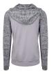 U JC057 - FÉRFI COOL KONTRASZTOS CIPZÁRAS KAPUCNIS PULÓVER - Grey/Grey Melange U JC057 - FÉRFI COOL KONTRASZTOS CIPZÁRAS KAPUCNIS PULÓVER - Grey/Grey Melange