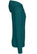 U NS401 - KÖRNYEZETBARÁT UNISZEX KAPUCNIS PULÓVER - Peacock Green U NS401 - KÖRNYEZETBARÁT UNISZEX KAPUCNIS PULÓVER - Peacock Green