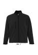 U SO46600 - SOL'S RELAX - FÉRFI SOFTSHELL CIPZÁRAS DZSEKI - Black